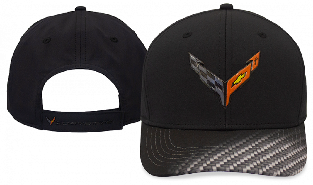 Black Carbon Fiber Next Generation C8 Corvette Cap Motor City Vettes