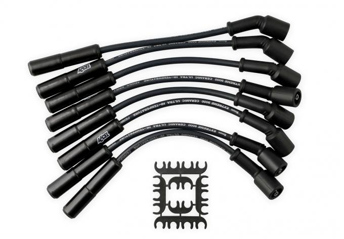 Accel Spark Plug Wire Set, Extreme 9000 Black Ceramic Boot, GM 4.8/5.3/6.0/6.2L 9059CK