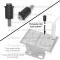 Lectric Limited 1953-1955 Chevrolet Corvette Fuse Holder Cap Assembly: Fuse Panel 05297575
