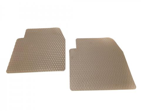 Toyota 4Runner Floor Mats, 2 Piece 2nd Seat Lloyd® Rubbertite™, Tan, 1996-2004