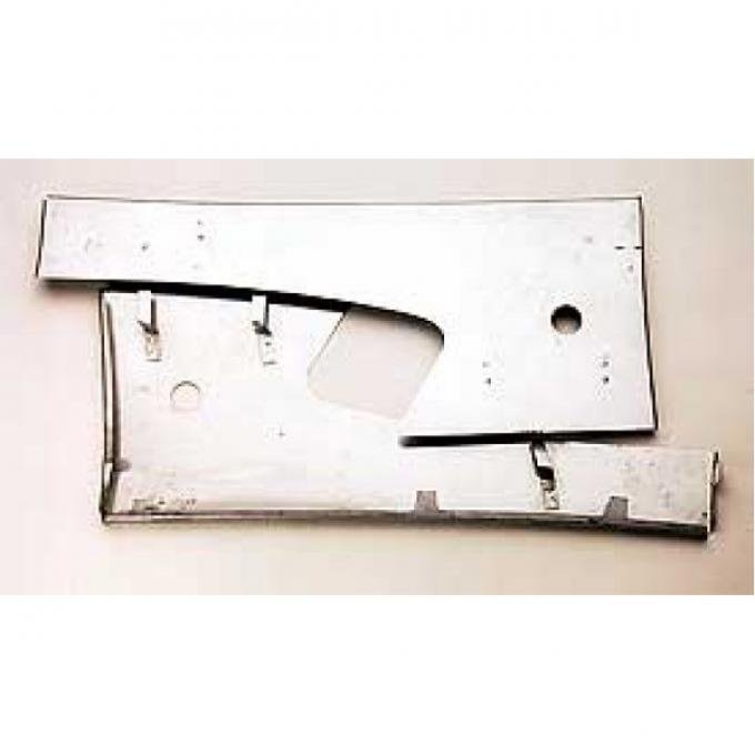 Corvette Door Panel Supports, Upper, Metal, 1958