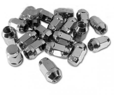 Corvette LugNuts, Chrome 12MM X 1.5, 20 Piece Set