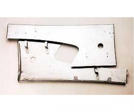 Corvette Door Panel Supports, Upper, Metal, 1958