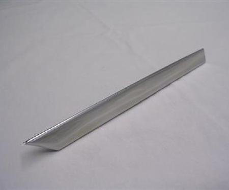 Corvette Hardtop Side Back Window Stainless, with Retainer and Studs, Right, 1959-1960
