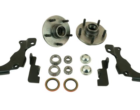 Ridetech Front stock brake retention kit for 1963-1982 corvette. For use with TruTurn 11529595