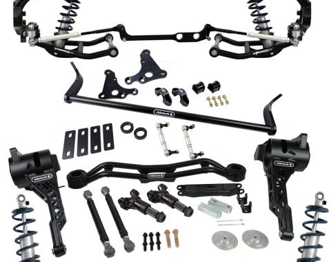 Ridetech HQ Coil-Over System with hub spindles & trailing arms for 1963-1979 Corvette 11530203