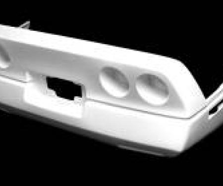 Corvette Rear Bumper, Stock Design, ACI, 1984-1990