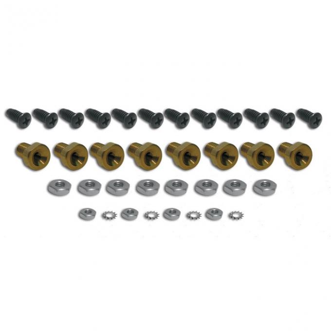 Corvette Rocker Panel Molding Mounting Repair Kit, 1970-1982