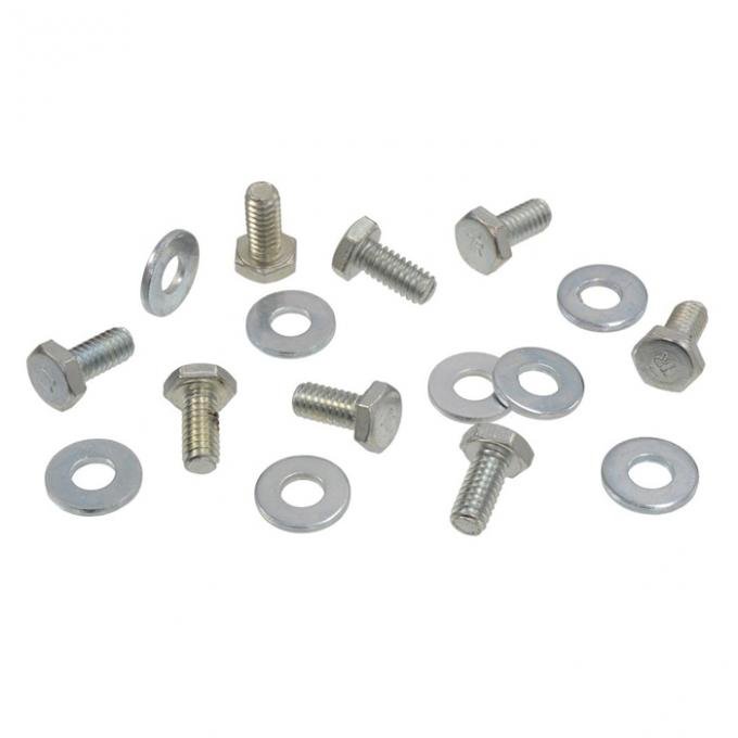 Corvette Hood Lock Bolt Kit, Male, 1953-1962