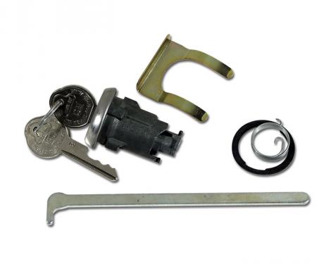 Corvette Trunk Lock, With Keys, 1959-1962