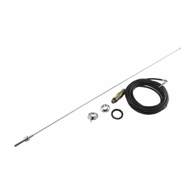 Corvette Fixed Mast Antenna Kit, Standard, 1969-1973