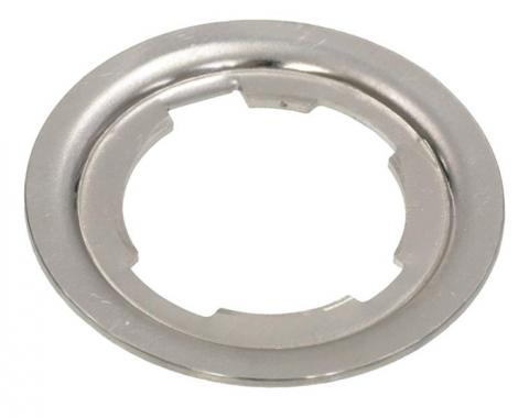 Corvette Trunk Lock Cylinder Bezel, 1956-1962