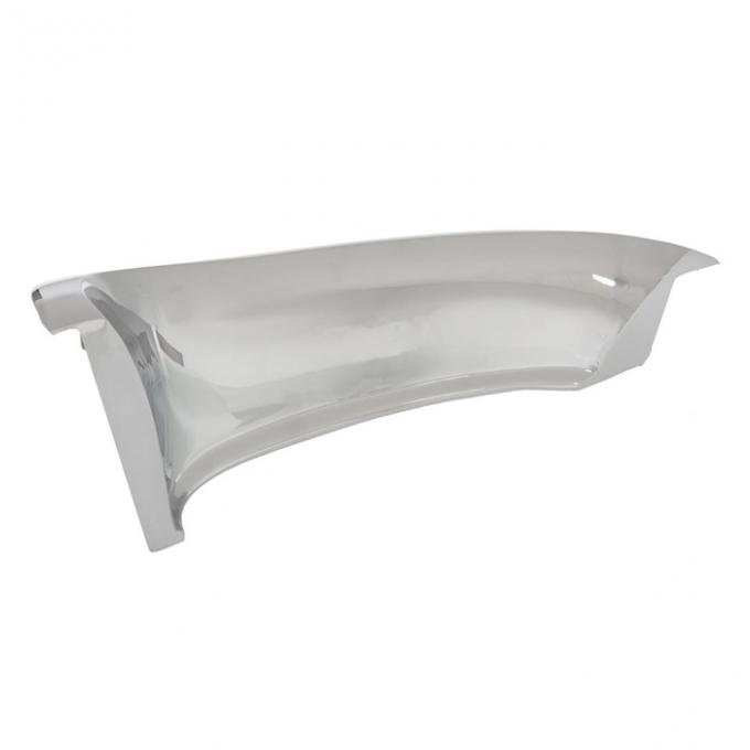 Corvette Grille Molding, Upper, Left, Original Rechromed, 1958-1962