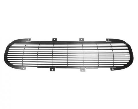 Corvette Grille, Aluminum, Black, 1962