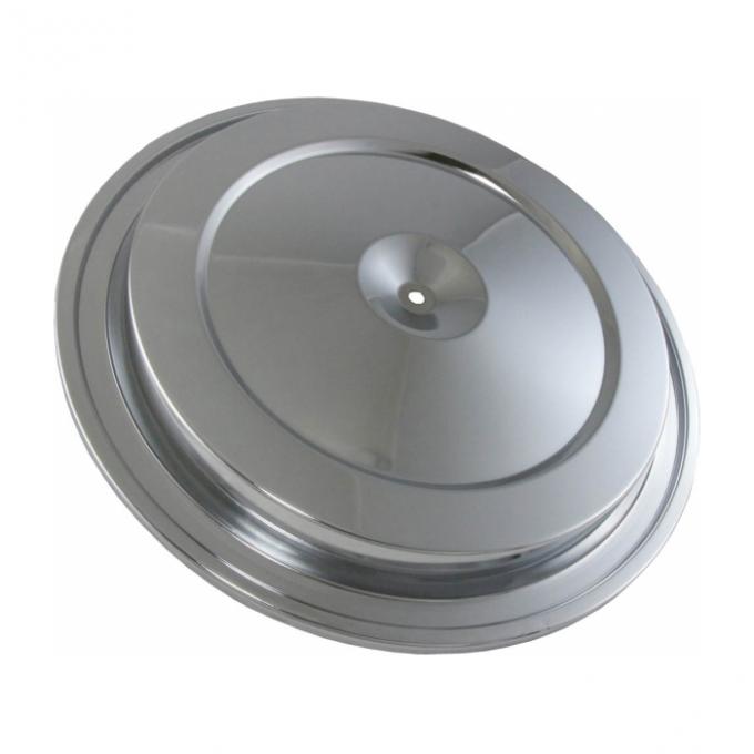 Corvette Air Cleaner Cover, Chrome, 1976-1981