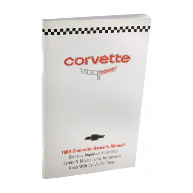 Corvette Owners Manual, 1980