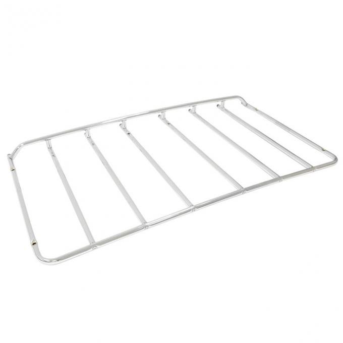 Corvette Luggage Rack 6-Hole Chrome, 1968-1975