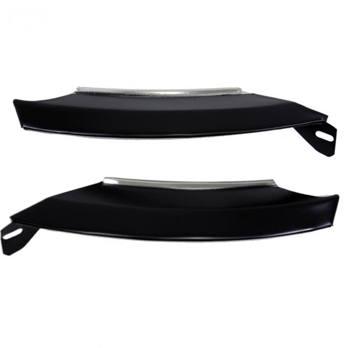 Corvette Fender Corner Moldings, Upper, 1969-1972