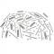 Corvette Grille Teeth Set, 1953-1957