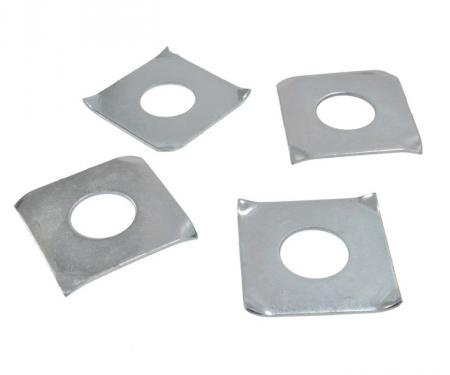 Corvette Body Mount Shims, Square Metal, Set of 4, 1968-1982