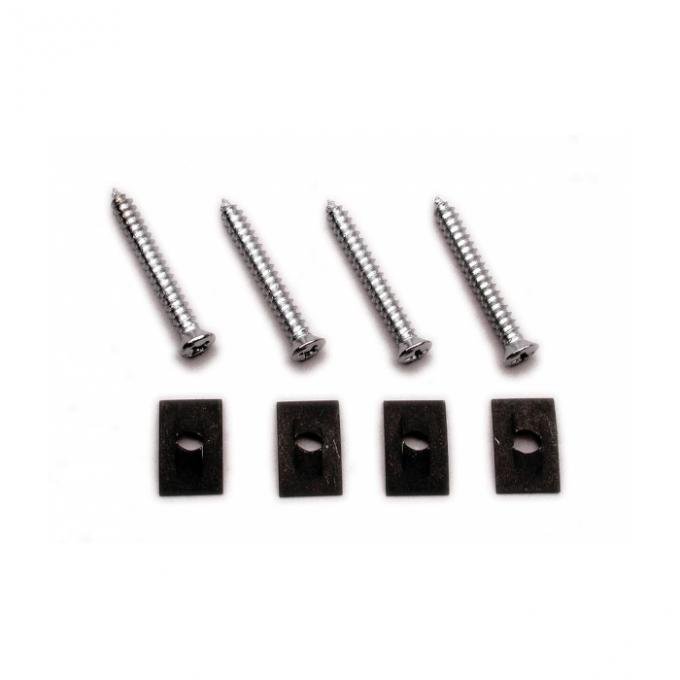 Corvette Rocker Molding Screws, 1962-1967