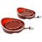 Corvette LED Tail Lamp Set with Backup Lights, 1968-1973