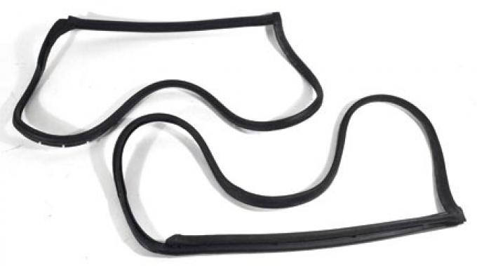 Corvette Weatherstrip, T-Tops, Latex, 1968-1977 Early