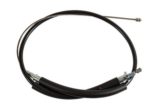Corvette Parking Brake Cable, Stainless Steel, Front, 1984-1987