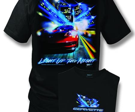 Corvette Shirt - Corvette C5, C6 - Light Up The Night