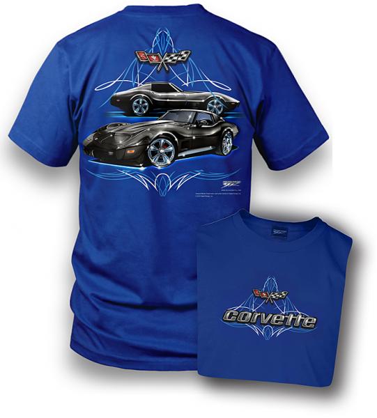 t shirt corvette c3