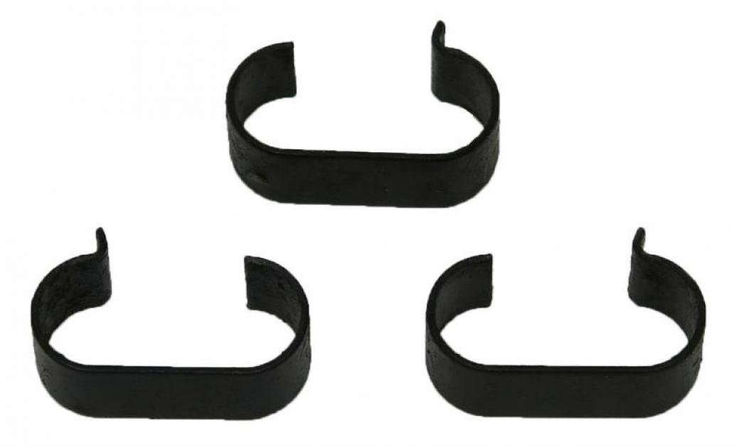 Corvette Auto Transmission Cooler Line Clips, 3 Piece, 19631982