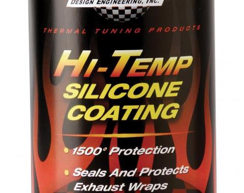 Corvette Exhaust Wrap High Temp Coating, Black