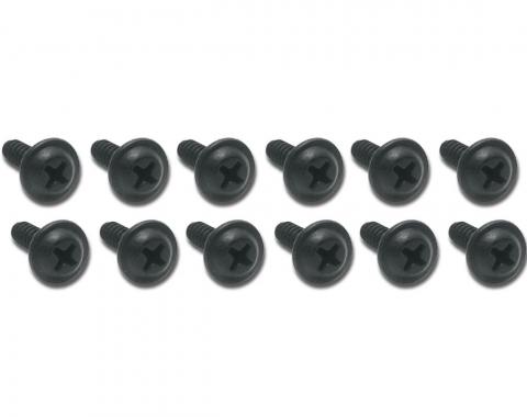 Corvette Grille Mount Screw Set, 12 Piece, 1968-1969