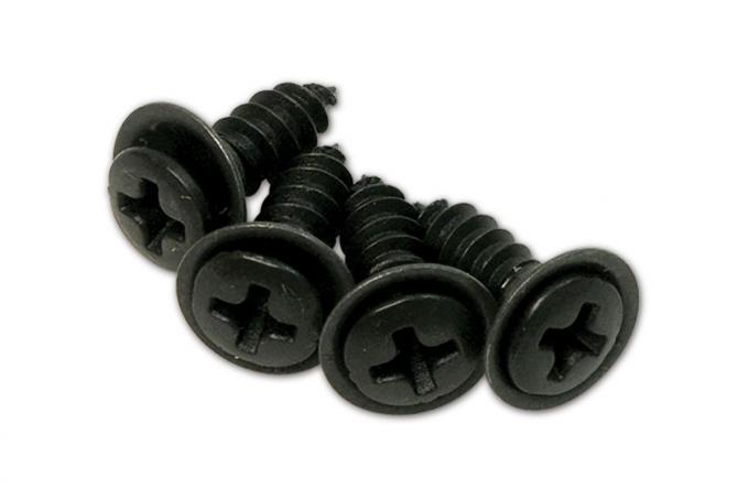 Corvette Shift Boot Screws, 4 Piece Set, 1968-1976