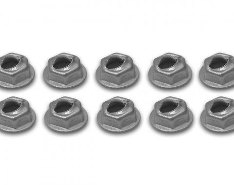 Corvette Grille Molding Speednut Set, 10 Piece, 1968-1969