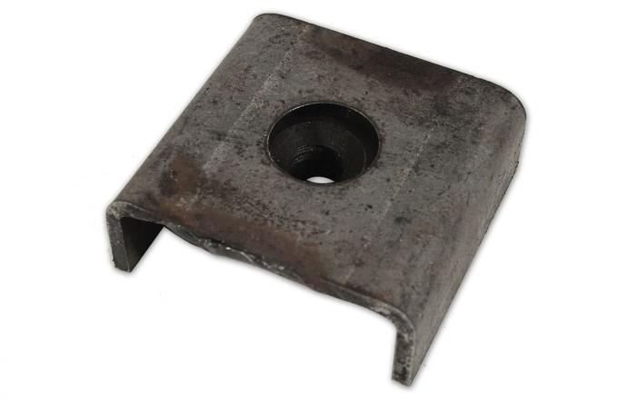 Corvette Body Mount, #2 or #3 on Frame with Nut, 1968-1974