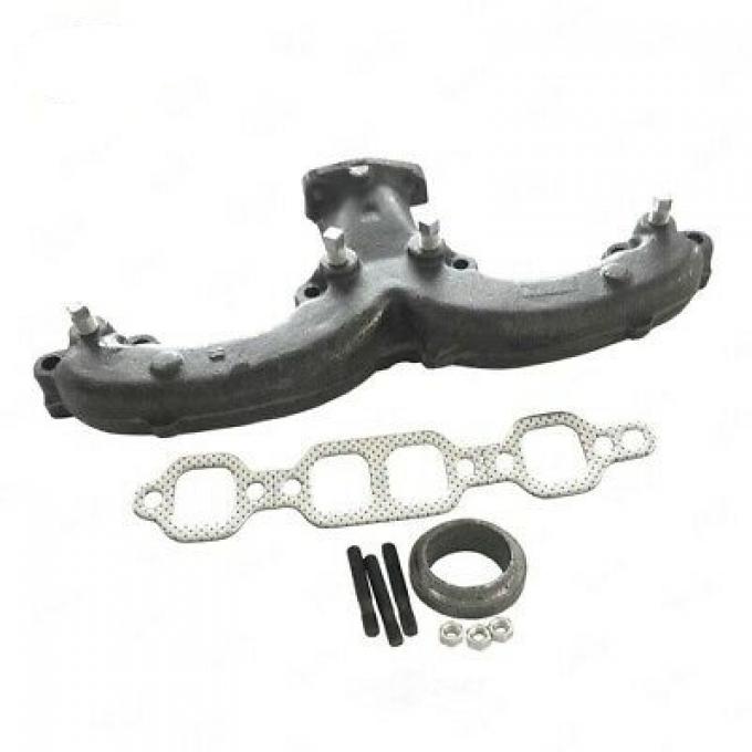 Corvette Exhaust Manifold, (66-67 300/350 Right, 68-71 Right, 72-80 All), 1966-1979