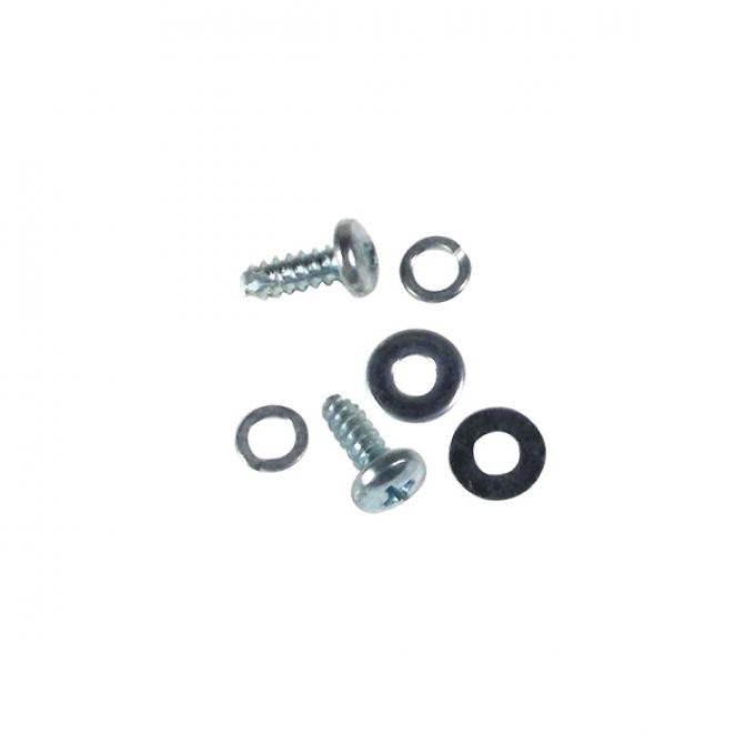 Corvette Clutch Seal Retainer Screw Set, 2 Piece, 1956-1962