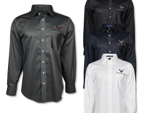 2020 Corvette Cotton Twill Dress Shirt