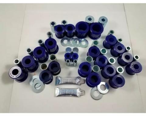 Corvette Total Suspension Kit, SuperPro Synthetic Elastomer Bushings, 1984-1987