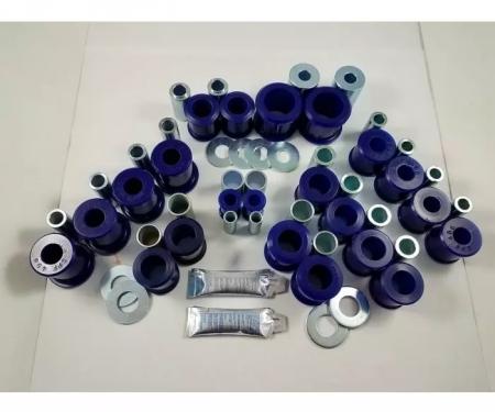 Corvette Total Suspension Kit, SuperPro Synthetic Elastomer Bushings, 1984-1987