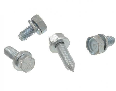 Corvette Hood Support Bolt Set, 4 Piece, 1963-1967