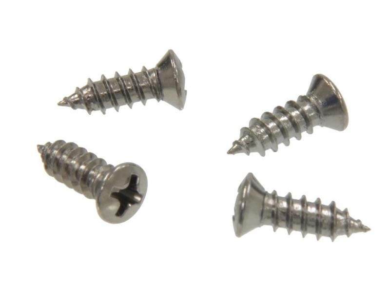 Corvette Windshield Upper Moulding Screws, 4 Piece Set, 19681982