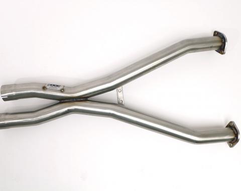 Corvette X-Pipe, Stainless Steel, Cat-Back, B&B, 1997-2004