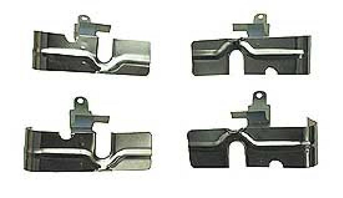 Corvette Spark Plug Wire Shields, Small Block, 19571979