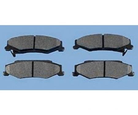 Corvette Rear Brake Pads, AC Delco Dura Stop Ceramic Friction, 1997-2013