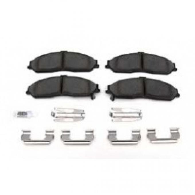 Corvette Disc Brake Pads, Front, Dura Stop Ceramic Friction, AC Delco, 1997-2013