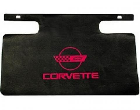 Corvette Gas Filler Paint Protector With Red Emblem, 1984-1996