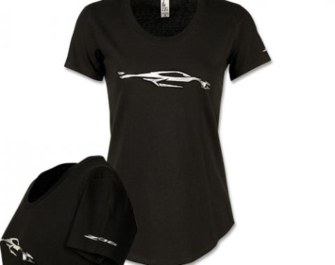 Ladies 2022 Z06 Corvette Foil Gesture T-Shirt