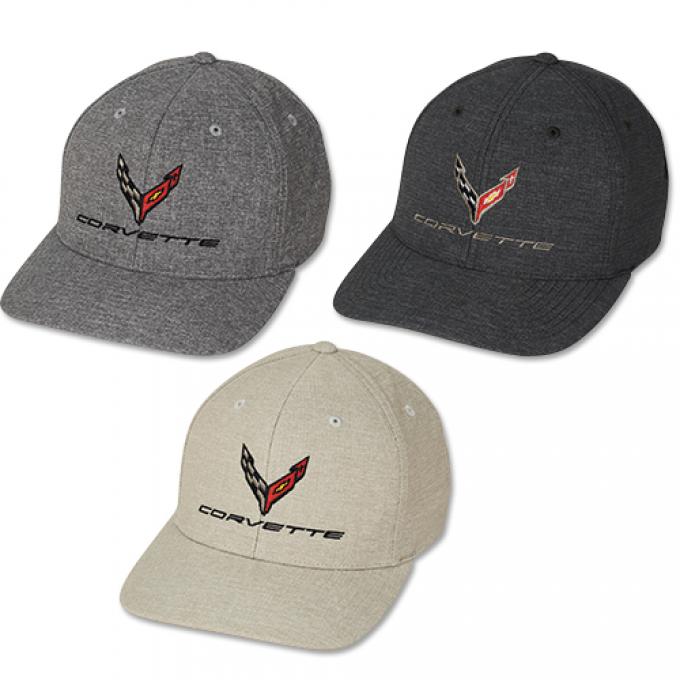 2020 Corvette Premium Heather Flexfit Cap